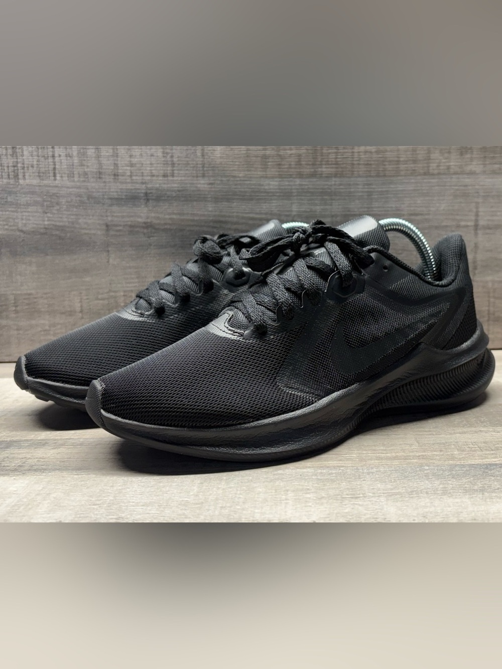 Nike Downshifter 10 Women Size 6.5 Black Running Shoes Sneakers CI9984-003